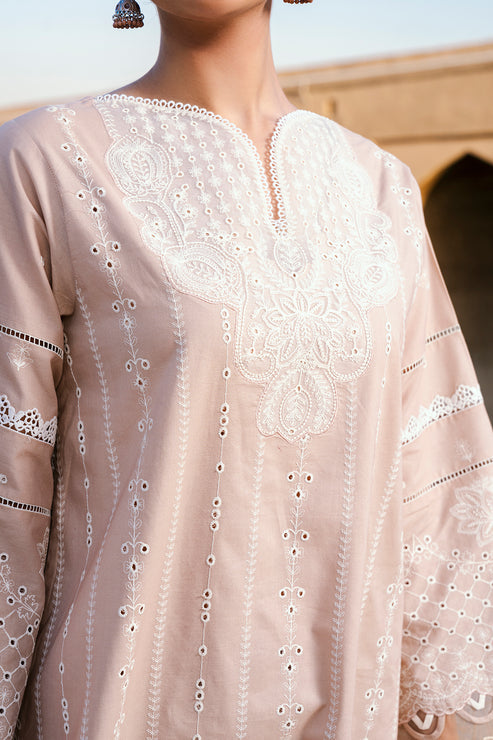 Zellbury Unstitched Chikankari Lawn 25