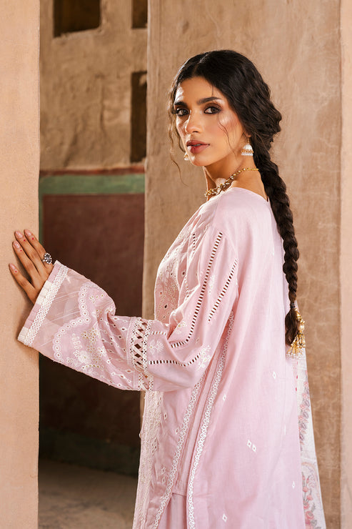 Zellbury Unstitched Chikankari Lawn 25