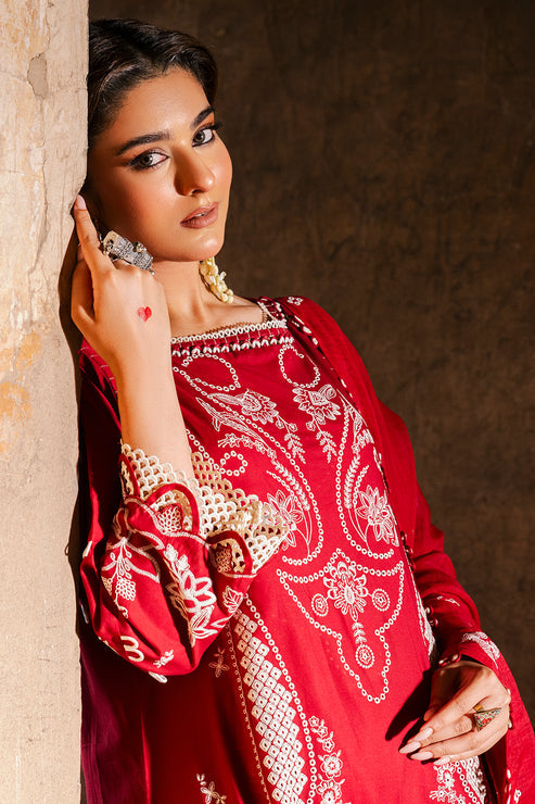 Zellbury Unstitched Chikankari Lawn 25