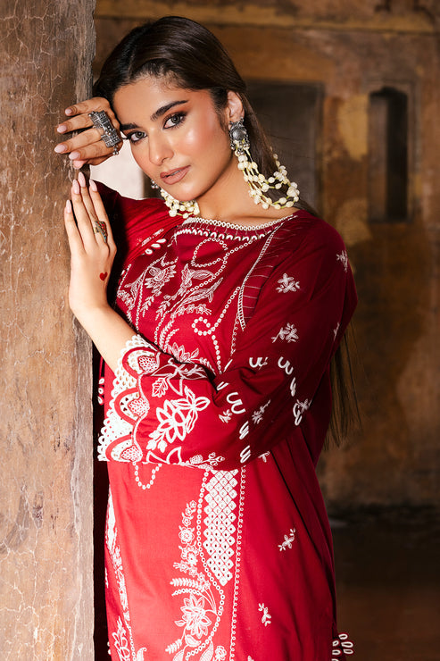 Zellbury Unstitched Chikankari Lawn 25