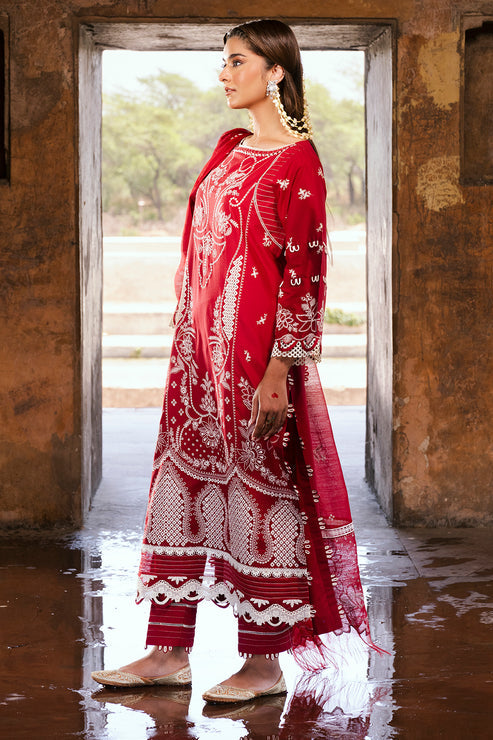 Zellbury Unstitched Chikankari Lawn 25