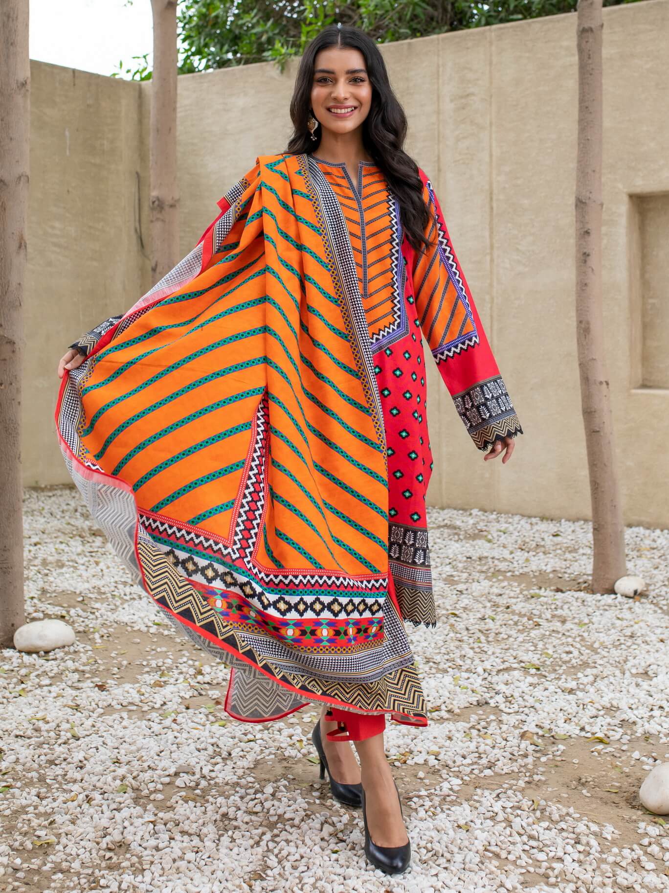 Zellbury Winter Printed Khaddar