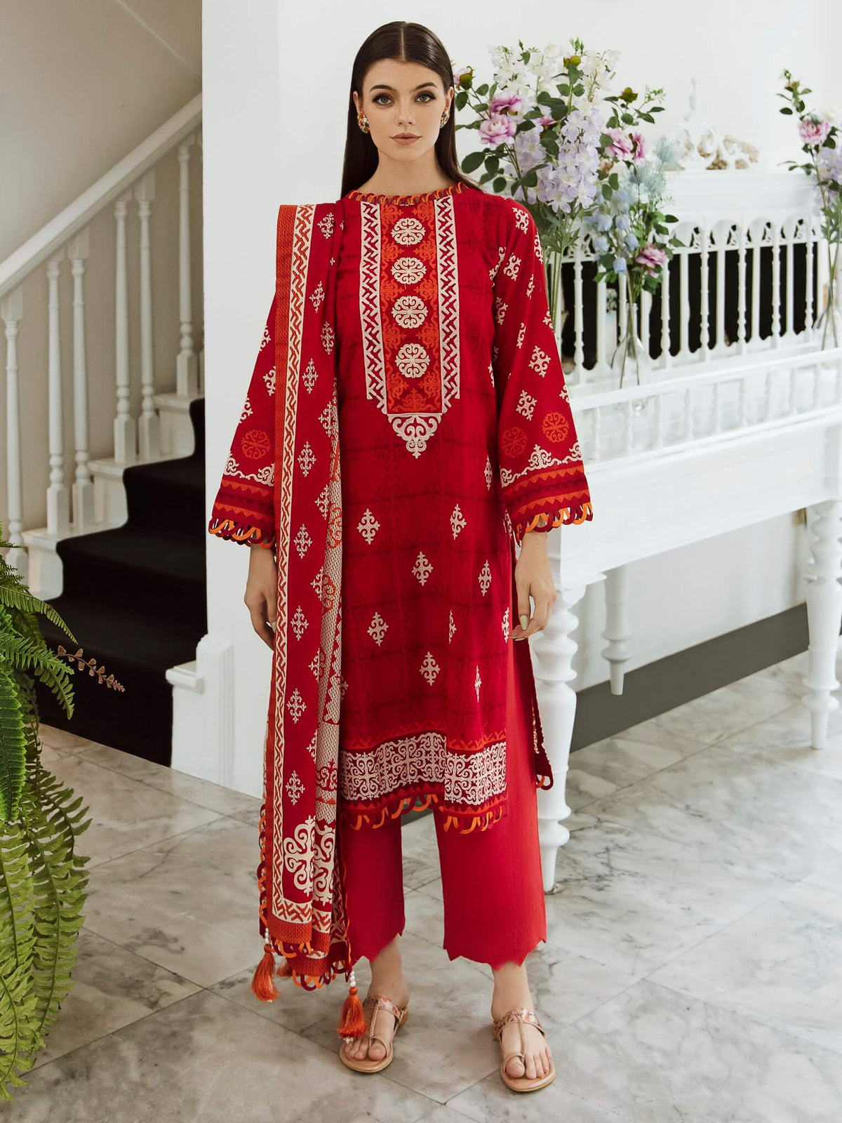 Zellbury 2pc Winter Embroidered Khaddar