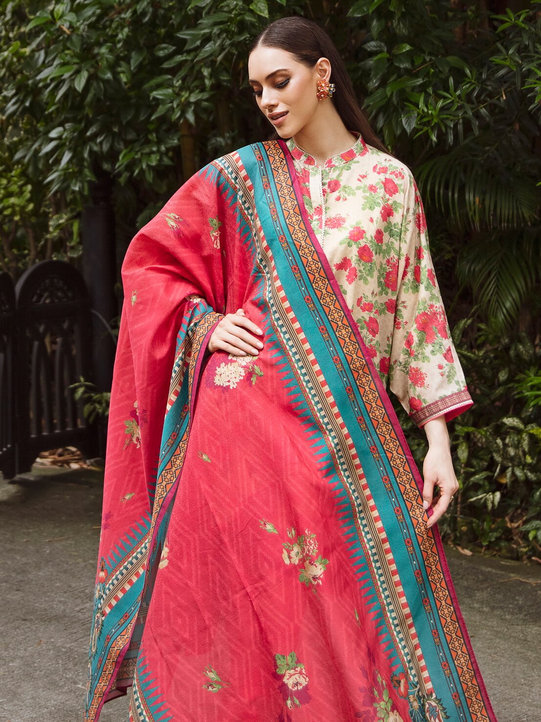 Zellbury Winter Printed Karandi