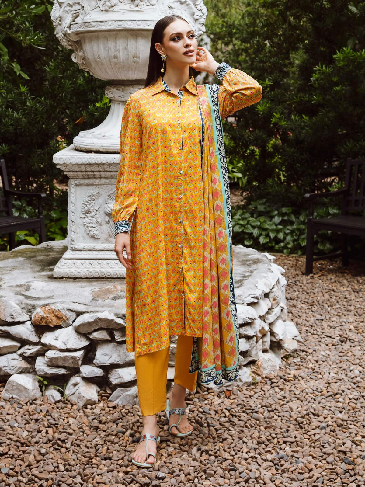 Zellbury Winter Printed Viscose