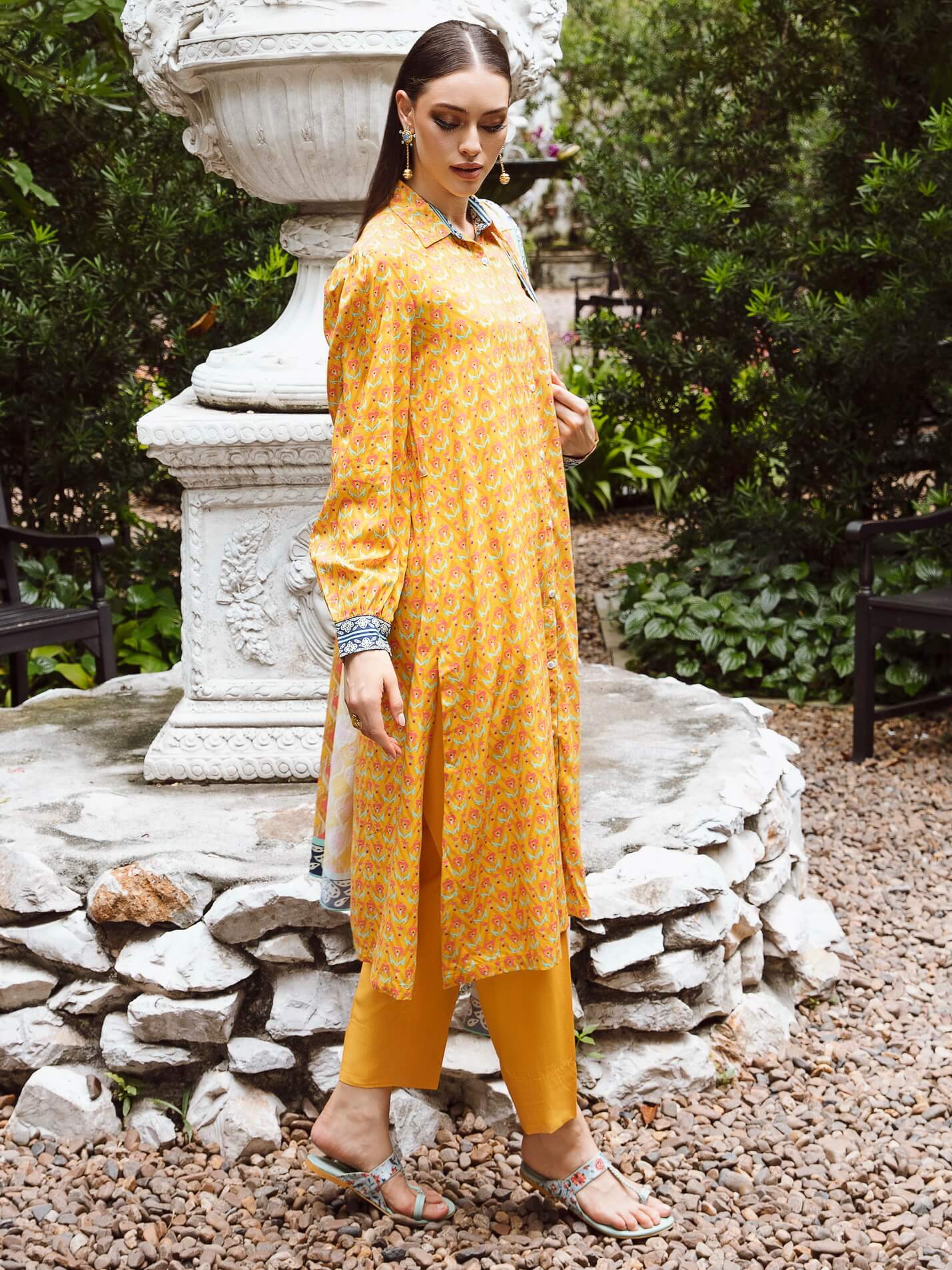 Zellbury Winter Printed Viscose