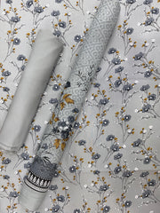 New Komal Prints Wrinkle Free 3 Piece Suit