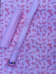 New Komal Prints Wrinkle Free 3 Piece Suit