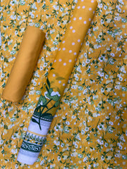 New Komal Prints Wrinkle Free 3 Piece Suit