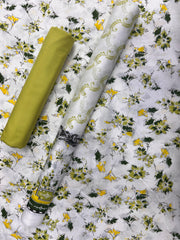 New Komal Prints Wrinkle Free 3 Piece Suit