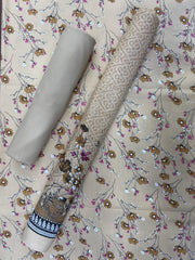 New Komal Prints Wrinkle Free 3 Piece Suit