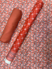 New Komal Prints Wrinkle Free 3 Piece Suit