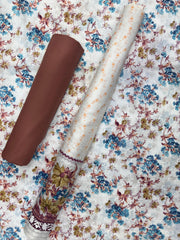 New Komal Prints Wrinkle Free 3 Piece Suit