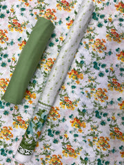New Komal Prints Wrinkle Free 3 Piece Suit