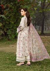 ELAF CHIKANKARI PRINTS WITH CHIFFON DUPATTA 2026