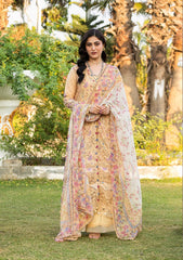 ELAF CHIKANKARI PRINTS WITH CHIFFON DUPATTA 2026