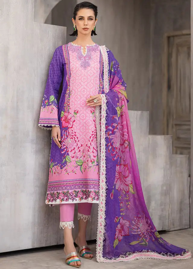 Azalea By Roheenaz Printed Lawn Summer Collection '24 (4B)