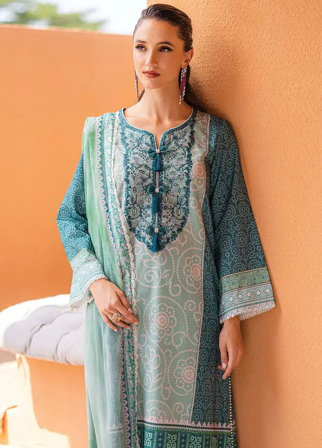 Azalea By Roheenaz Printed Lawn Summer Collection '24 (2B)