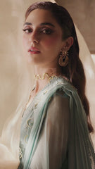 Qalamkar Chiffon Wedding Formals 25