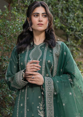 Bahar Embroidered Lawn'25 By Farasha