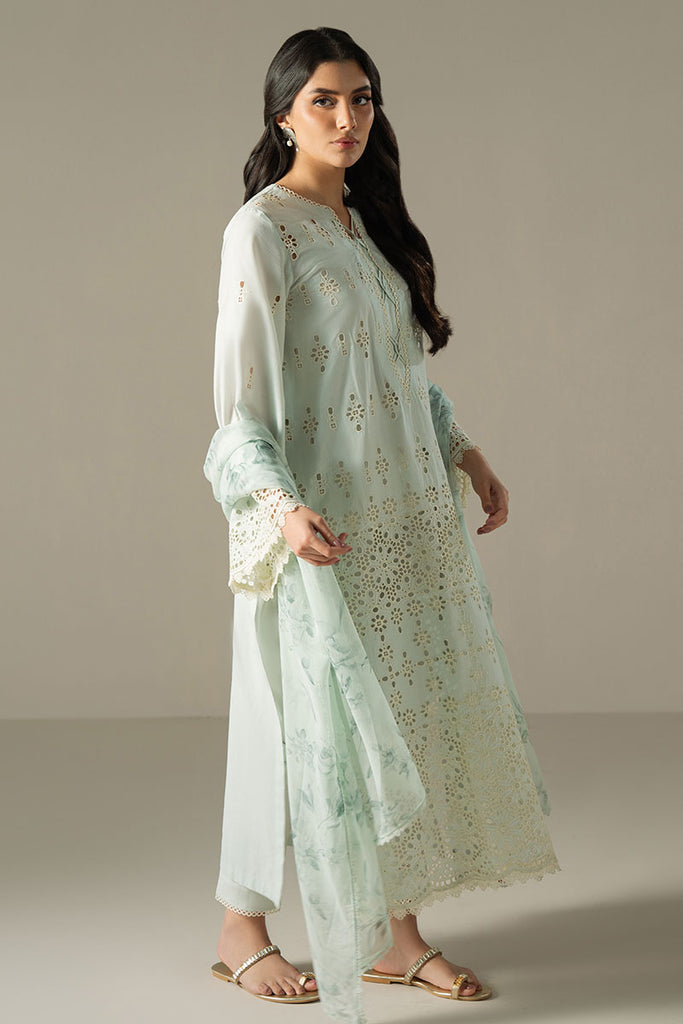 Unstitched Chikankari Lawn Collection 25