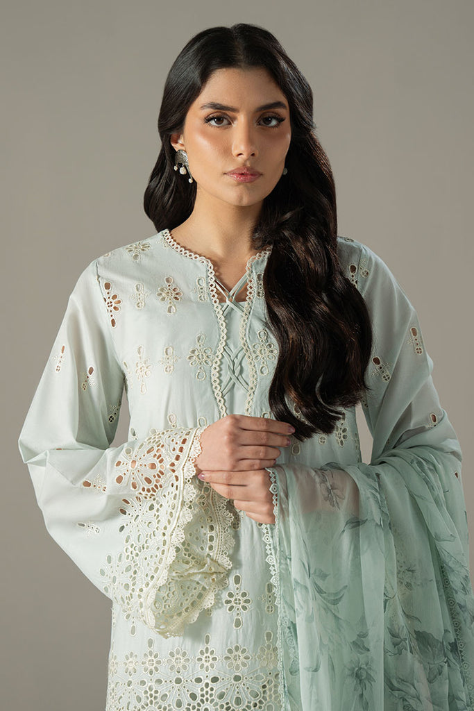 Unstitched Chikankari Lawn Collection 25