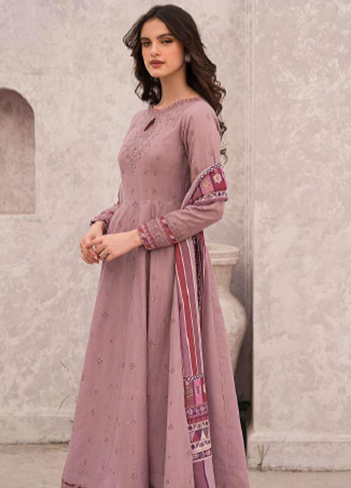 Dastak By Jazmin Embroidered Khaddar Collection  D-01