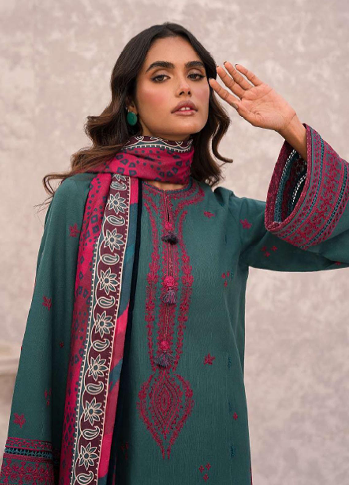 Dastak By Jazmin Embroidered Khaddar Collection  D-10