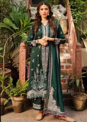 Elaf Premium Luxury Embroidered Winter Collection 1B