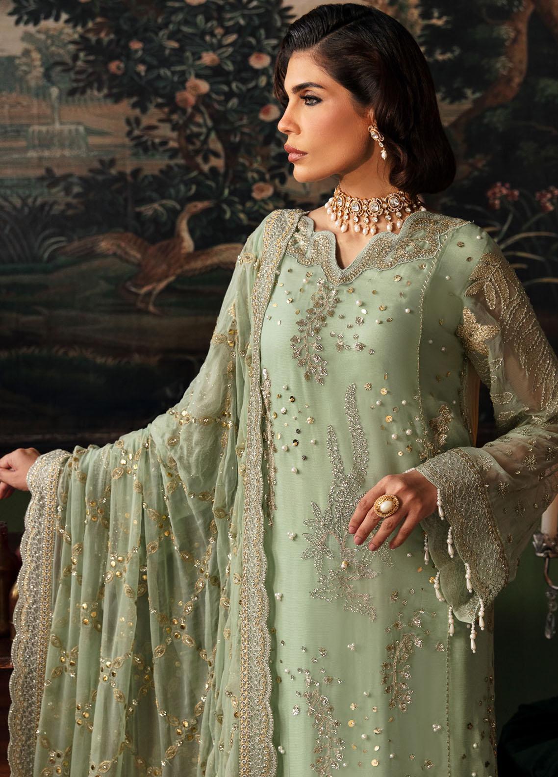 Elanora By Nureh Embroidered Luxury Chiffon Collection NEL-32