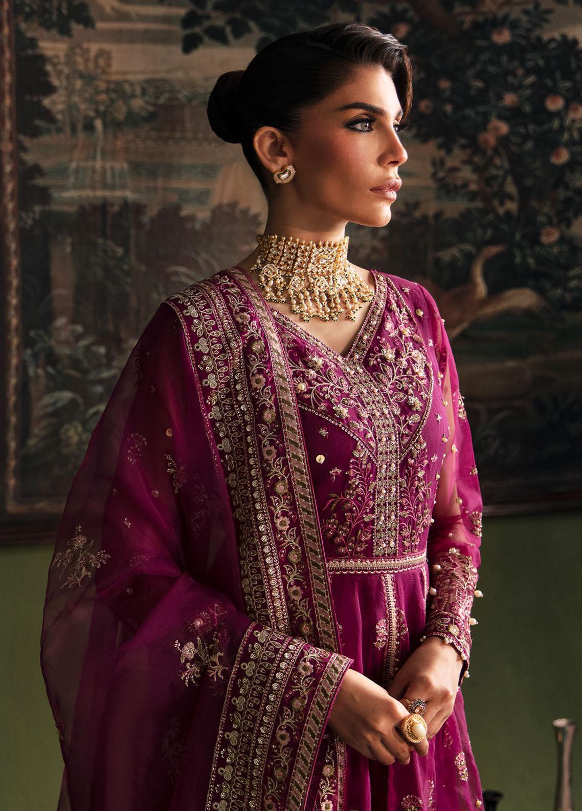 Elanora By Nureh Embroidered Luxury Chiffon Collection NEL-34