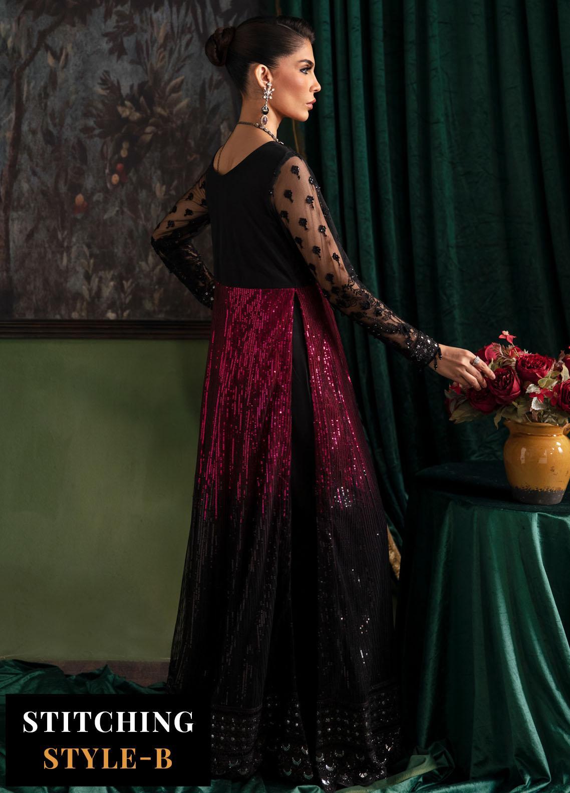 Elanora By Nureh Embroidered Luxury Chiffon Collection NEL-35