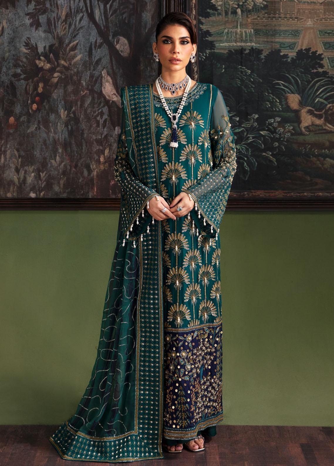 Elanora By Nureh Embroidered Luxury Chiffon Collection NEL-36