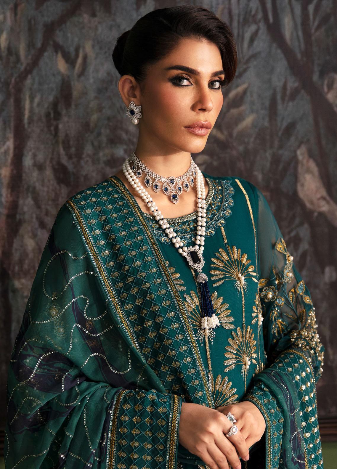 Elanora By Nureh Embroidered Luxury Chiffon Collection NEL-36