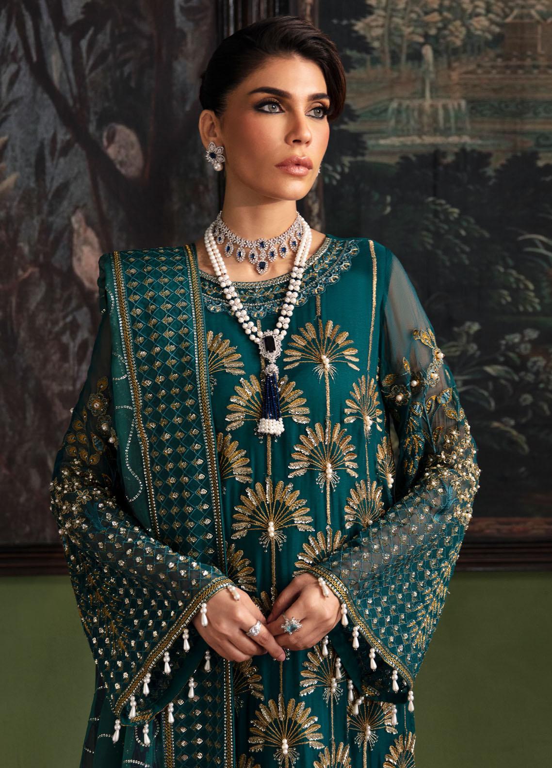 Elanora By Nureh Embroidered Luxury Chiffon Collection NEL-36