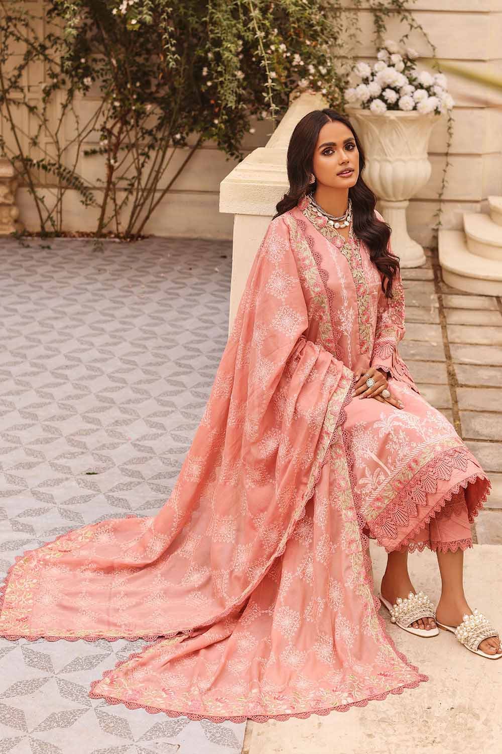 Gul Ahmed Spring Summer Embroidered Lawn CL-32406