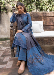 Jahanara Embroidered Slub Winter Collection By IZNIK 05