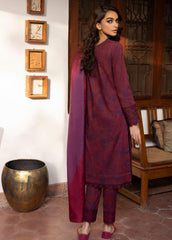 Jahanara Embroidered Slub Winter Collection By IZNIK 08