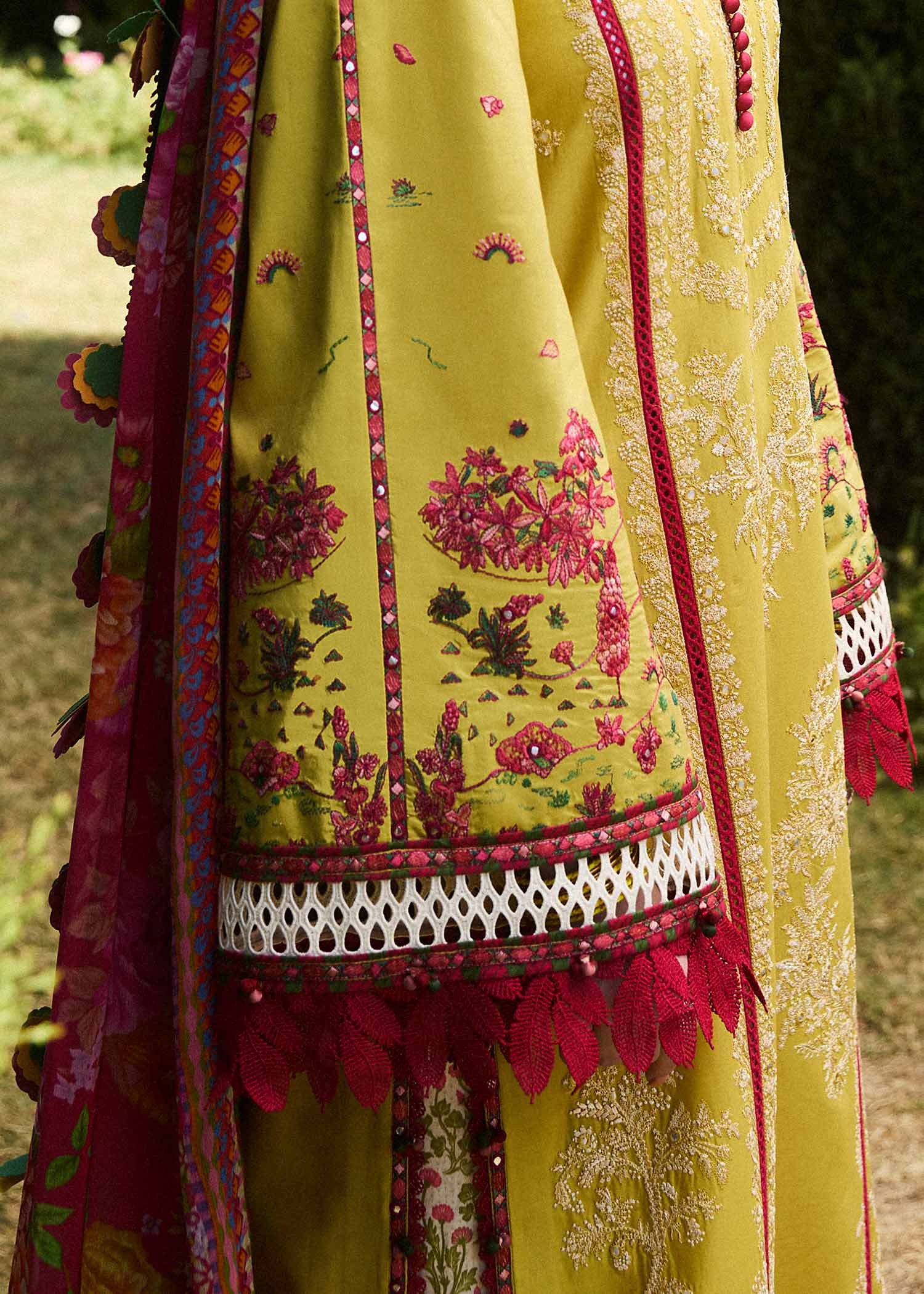 Hussain Rehar Embroidered Prints Lawn Collection 24 (Zest)