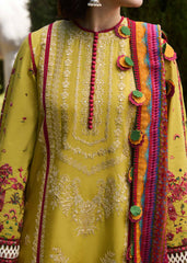 Hussain Rehar Embroidered Prints Lawn Collection 24 (Zest)