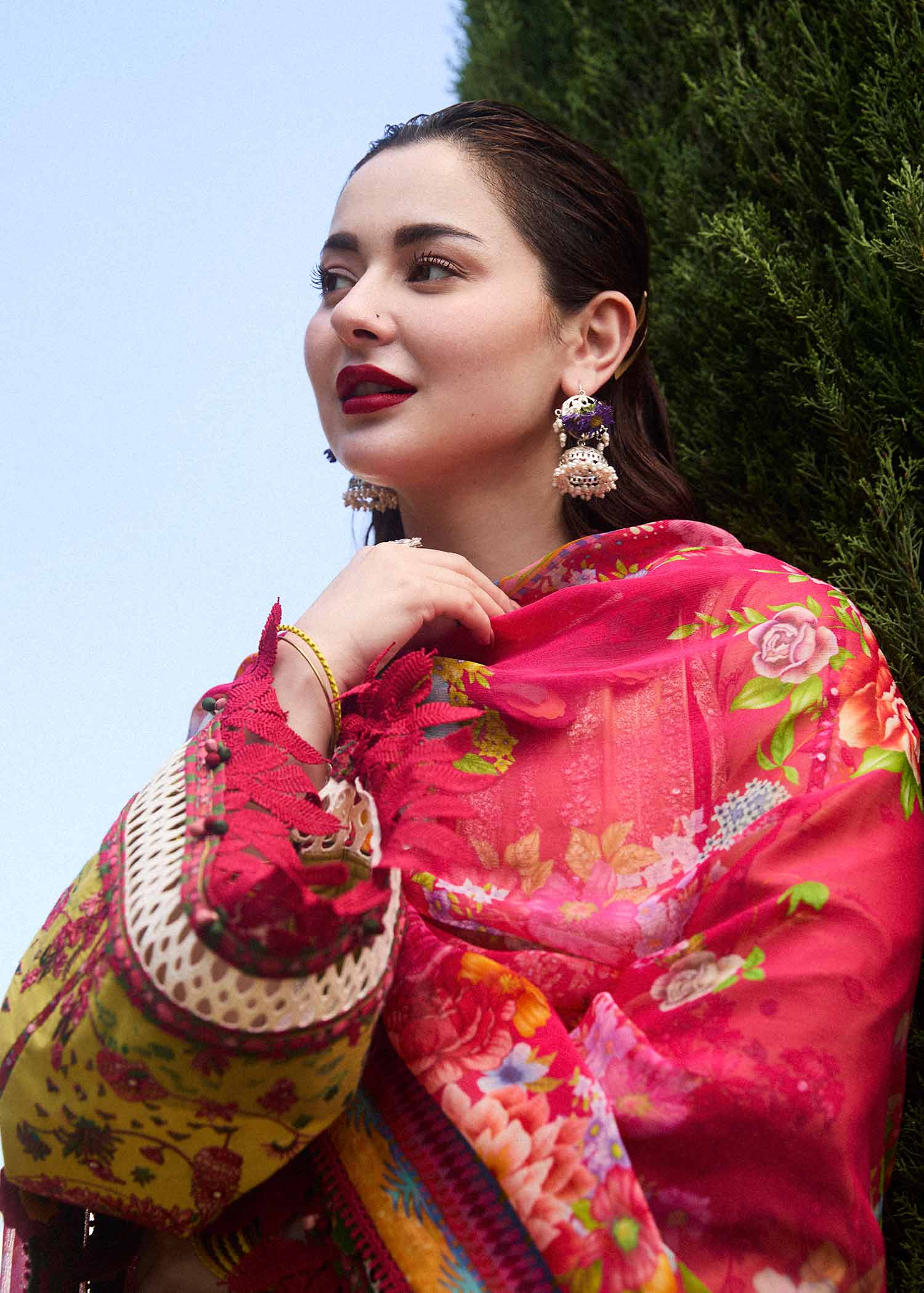 Hussain Rehar Embroidered Prints Lawn Collection 24 (Zest)