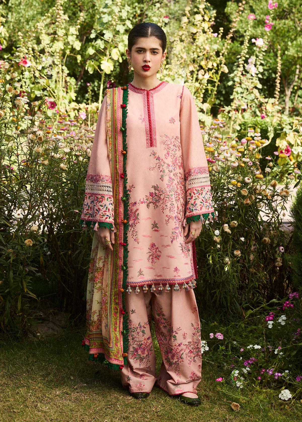 Hussain Rehar Embroidered Prints Lawn Collection 24 (Pune)