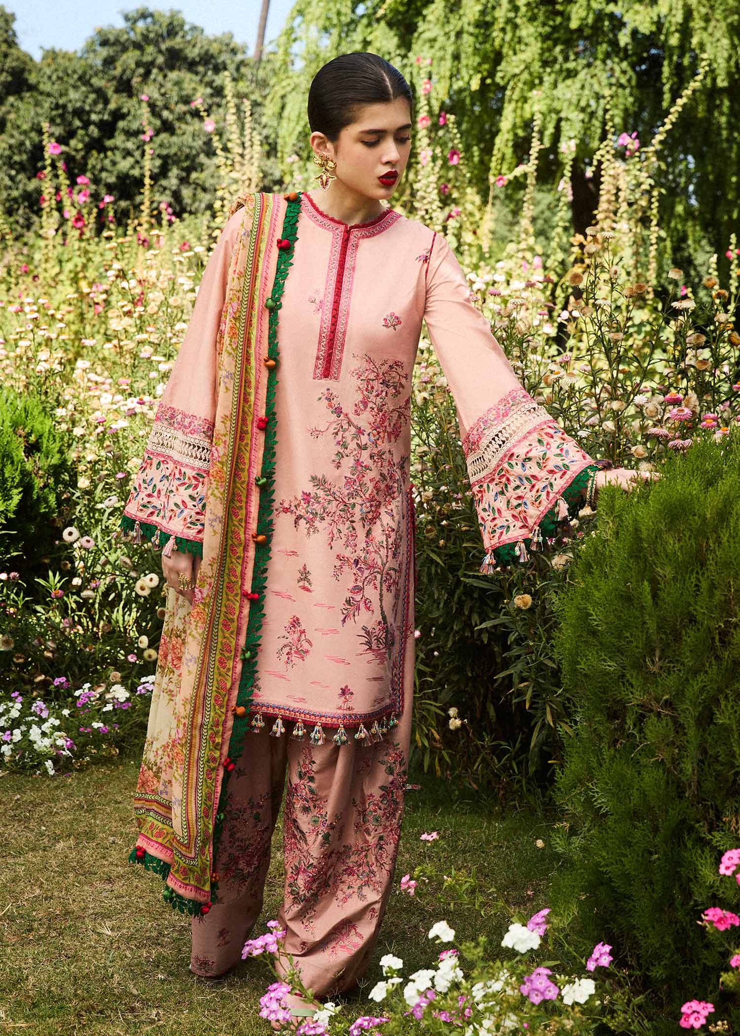 Hussain Rehar Embroidered Prints Lawn Collection 24 (Pune)