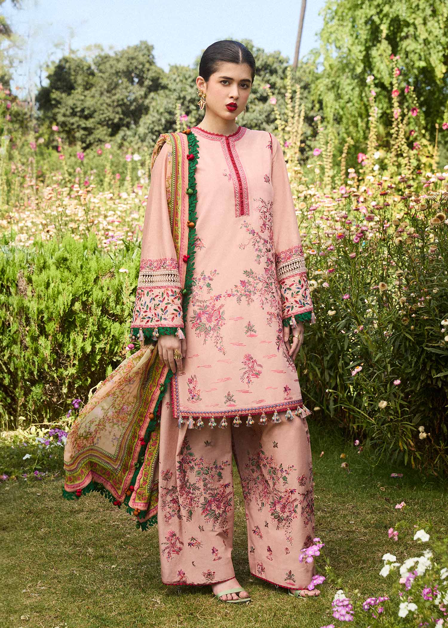 Hussain Rehar Embroidered Prints Lawn Collection 24 (Pune)