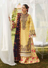 Hussain Rehar Embroidered Prints Lawn Collection 24 (Opal)