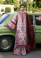 Hussain Rehar Embroidered Prints Lawn Collection 24 (Sakura)