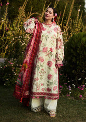 Hussain Rehar Embroidered Prints Lawn Collection 24 (Gleam)