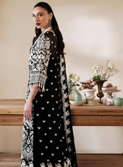 Muse By Serene Luxury Chiffon 3 Piece Unstitched Suit S24M S-1082 NORA