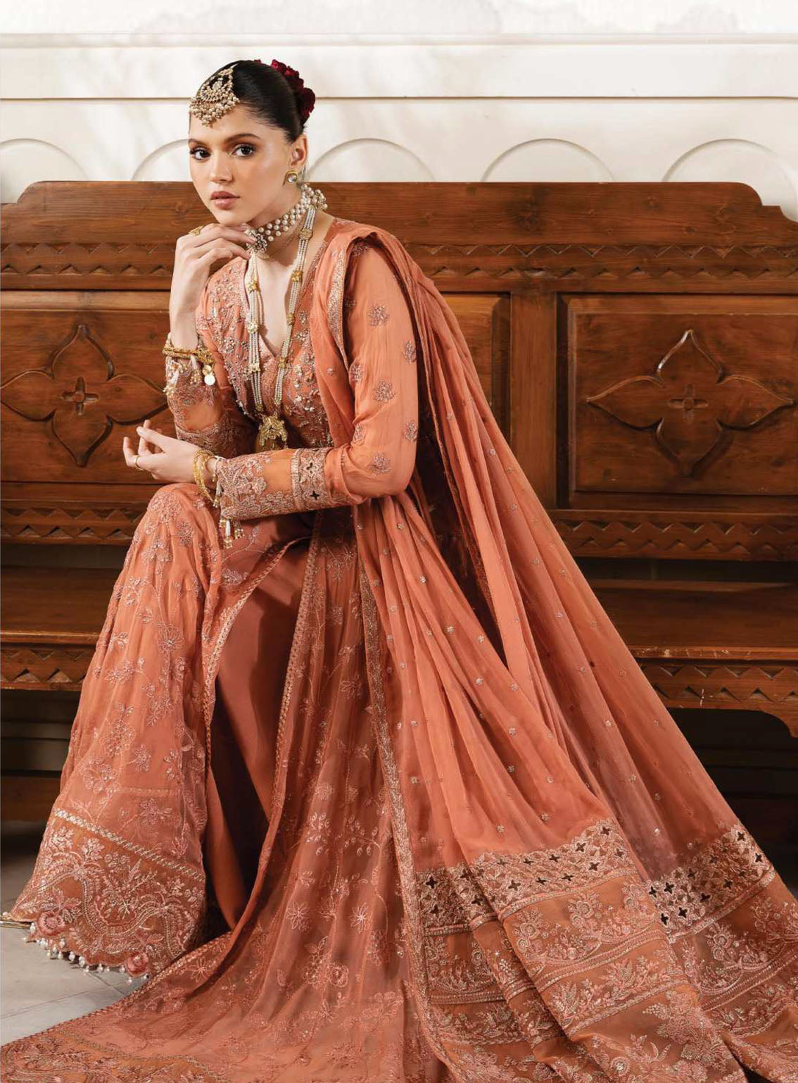 Muse By Serene Luxury Chiffon 3 Piece Unstitched Suit S24M S-1083 ETOILEE