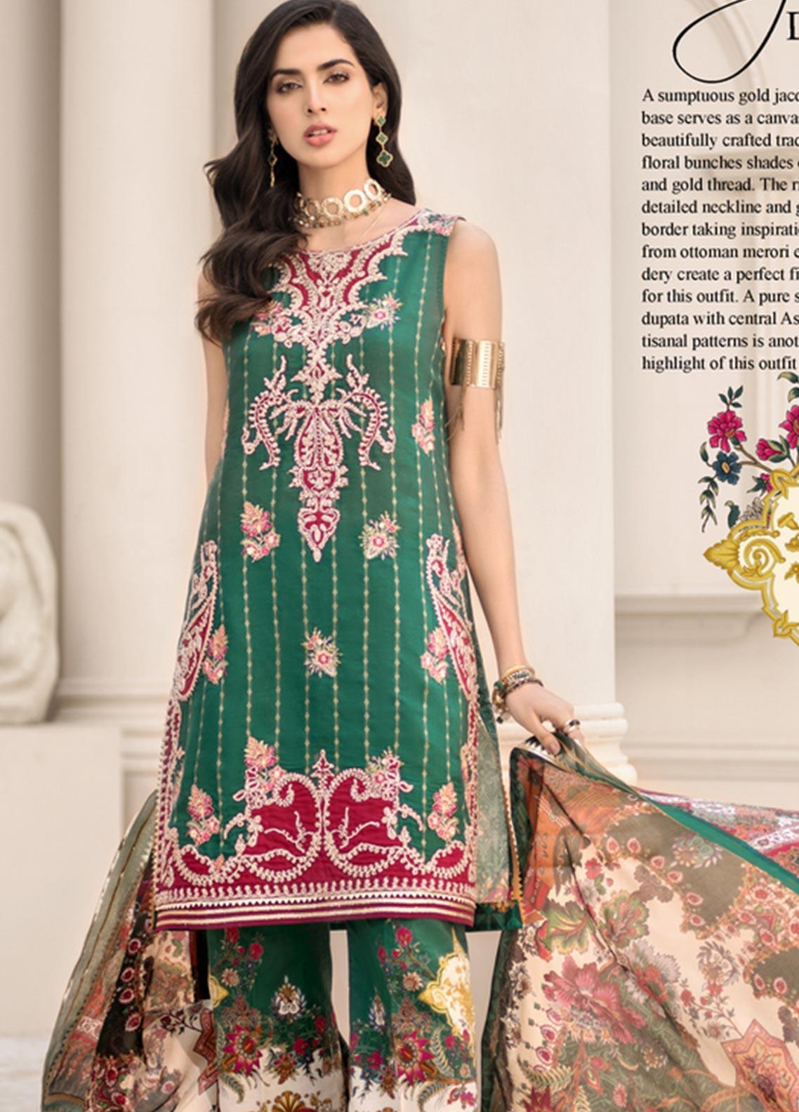 Noor by Saadia Asad Embroidered Luxury Lawn